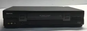 W-607 Toshiba W607 Vhs Hi Fi Stereo 4-head Vcr Video Cassette Recorder Tested