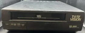 Gs-4000 Totevision Tote Vision Vintage Vcr Model Vhs Video Cassette Player Rare
