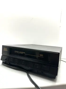 Ti-3000a Totevision Tote Vision Front Loading Full Auto System Video Cassette Player Black