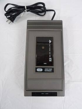 Tozaj Ju-80v Vintage Vhs Video Tape Rewinder Model Black Tested And Working
