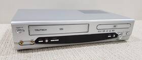 Trutech Dv4ts05 Vcr/vhs/dvd/cd Player Deck New Belt Fully Serviced Mint Cond