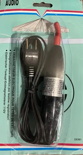Dem-1 Vcc Universal Head Demagnetizer Cassette Tape Deck Recorder - 110-120 V Dem 1