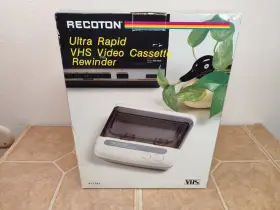 V177a2 Vhs Vintage Recoton Ultra Rapid Rewind / Fast Forward Nos Nib