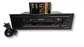 Vcr420s Vicon Time Lapse Super Vhs Video Cassette Recorder Rack Mount -japan