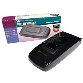 Westinghouse 731398105205 Vintage White Vcr Vhs Cassette Tape Rewinder Black Wuv-520