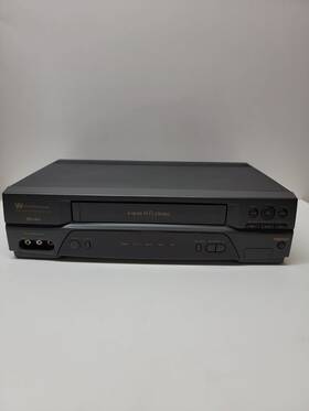 Westinghouse Wv-428 White-westinghouse Vhs Vcr Player For Parts