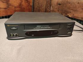 Westinghouse Wvcr-8006 Vintage White-westinghouse Vcr Vhs Tape Player #wcvr-8006 Programming Works