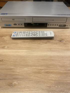 Zenith 3850r-z325h Allegro By Vcr / Dvd Combo Tested And Working With Remote