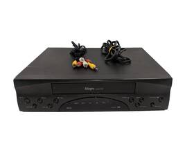 Zenith Alg410 Allegro By 4head Vhs Vcr Player Recorder 100% Works No Remote