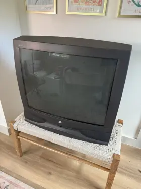 B27a34z Zenith Vintage 1999 27 Inch Crt Tv Model With Remote For Retro Gaming Works