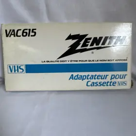 Vac615 Zenith Vhs Cassete Adapter