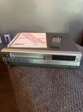 Vr-4000 Zenith Vintage Vr 4000 Vcr Vhs Video Recorder Hifi Dolby Stereo Manual Remote