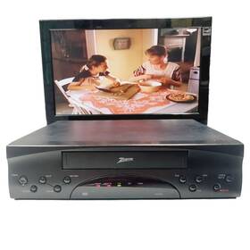 Zenith Vr2106 Vhs Vcr With Universal Not Original Remote Tested And Works