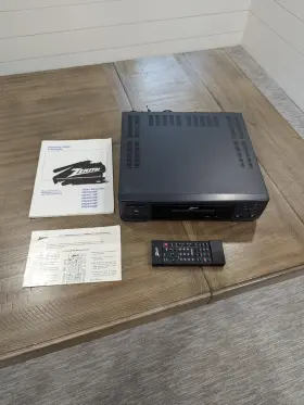 Vr2422hf Zenith Vcr With Remote-tested And Working