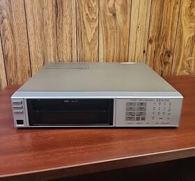 Zenith Vr3100 Vintage Vcr Vhs Player Stereo Video Recorder 1980s Hifi 6 Head