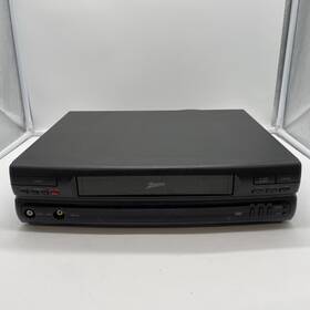 Zenith Vr4125 Vhs Video Cassette Recorder Tested Parts Or Needs Repair