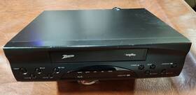 Zenith Vr4207hf 4 Head Hi-fi Vcr Player Recorder Vhs Tested Working