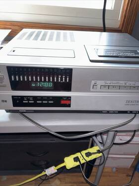 Zenith Vr8500pt Vintage Video Director Vr8500ptvideo Cassette Recorder Beta Max No Remote