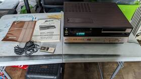Zenith Vr8900w Vintage Video Director Beta Vcr Model Orginal Manual And Controller