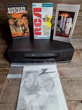 Vrb210 Zenith 4 Head Video Recorder Vcr Vhs Player Speakez Tested Works With Manual Vrb210 Zenith 4 Head Video Recorder Vcr Vhs Player Speakez Tested Works With Manual