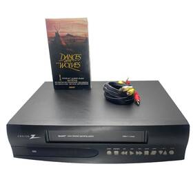 Zenith Vrb411 Vhs 4 Head Vcr With Speak Ez Voice Directed System Cables Movie