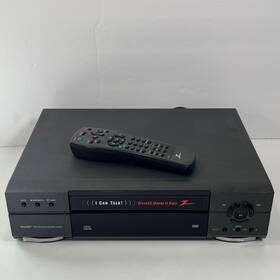 Zenith Vrc421 Hi-fi Speak Easy Stereo Vcr 4-head Vhs Player W Remote / Has Power