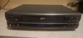 Zenith Vrc4225hf Vcr Vhs Player Recorder No Remote. Tape Inside Wonftt Reject. As