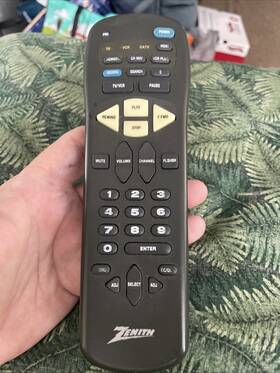 Zenith Vrc4265hf Vcr Remote Control For Used Tested And Working