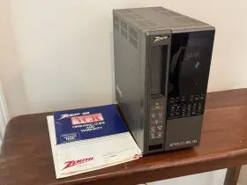 Vrd230 Zenith Vintage Vcr Vhs Player Vertical 4 Head Video Recorder Working