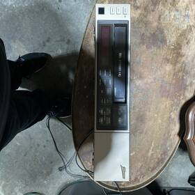 Zenith Vrd505st Vintage Vcr/vhs Recorder Player Hq Woodgrain Tested No Remote