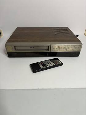 Zenith Vre155 Vintage Vhs Player Model With Remote - Tested And Working