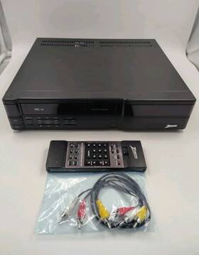 Zenith Vrj210 Hq Stereo Vcr Video Cassette Recorder With Remote Tested And Working
