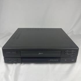 Zenith Vrs4125 Vr2410 4 Head Vhs Vcr Video Cassette Recorder Black - Tested And Working