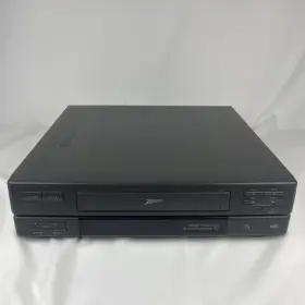 Vrs4125 Zenith Vr2410 4 Head Vhs Vcr Video Cassette Recorder Black - Tested And Working