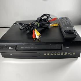 Zenith Vrs418 Vcr 4 Head Hifi Stereo With Remote Speak-ez Tested And Working