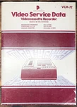 Sams VCR-72 Rca VFT650 VFT654 VC3610 VH5610TW PV-1770 Service Manual *orig* Unspecified. Price: $19.97.