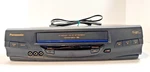Panasonic Vcr Player PV-V4540 With Composite Rca Cable Plus Silver Used. Price: $77.00.