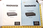 Vintage Magnavox Video Cassette Owner's Manual Model VR9160 Acceptable. Price: $10.00.