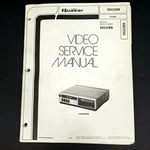 Quasar Video Service Manual VH5635WW Cassette Recorder Vcr Very. Price: $19.99.