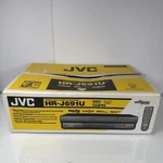 Jvc Hr J691U Hi Fi Stereo Vcr Open Box Complete W/ Remote, Manual, Tested. Price: $199.99.