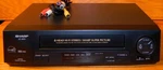Sharp VC-H810U Video Cassette Player/recorder 4 Head Hi-fi Stereo Vcr No Remote Used. Price: $34.99.