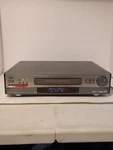 Jvc HR-S6900U Vcr Super Vhs Recorder *for Parts Repair* Powers On Doesn't Rea. Price: $69.99.