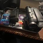 Jvc Vhs Compact Camcorder With Case Used. Price: $100.00.