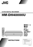 Jvc HM-DH40000U Vcr Owners Instruction Manual Reprint New. Price: $22.24.