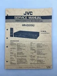 Jvc HR-D515U Original Service Manual Free Shipping Good. Price: $14.00.