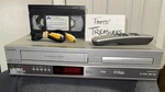 Phillips Vcr Vhs Dvd Player Combo DVP3150V/37 Tested/working W/ Remote & More Used. Price: $85.00.