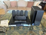 Samsung HT-X50 5.1 Dvd Home Theater System Complete All Wires/cables Used. Price: $80.00.