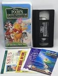 Winnie The Pooh Grand Adventure Vhs Disney Video Tape Inserts Clam Nearly New! Like. Price: $9.89.