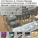 Jvc Service Manuals & Owners, Amplifier Receiver Tuner, Audio, Computer Dvd Open. Price: $12.97.