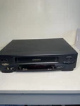 Magnavox VRU462AT01 Hi-fi 4-HEAD Vcr Vhs Video Cassette Recorder Works Used. Price: $40.00.